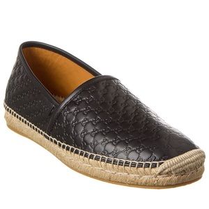 *BRAND NEW* Gucci Microguccissima Leather Espadrilles - Size 38.5
